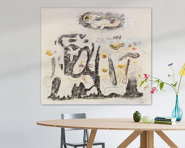 Willi Baumeister - Deux figures (1943) sur Peter Balan