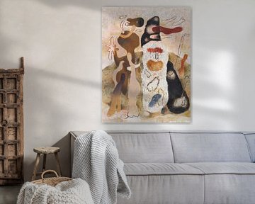 Willi Baumeister - Goyescas (1939) by Peter Balan