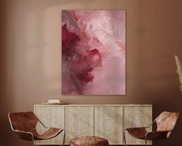Blush Harmony - Abstract Roze Texturen