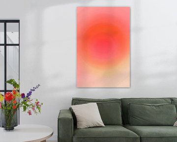 Radiant Calm - Warmer abstrakter Farbverlauf von Mosaic Dialogue