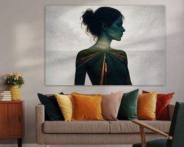 Profil mit endloser gerader Straße von Imperial Art House