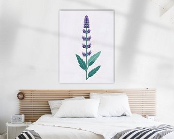 Peaceful Lavender by Giandra Safaraz