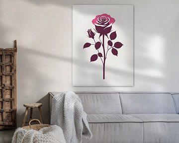 Romantic Rose by Giandra Safaraz