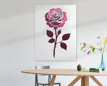 Romantic Rose by Giandra Safaraz