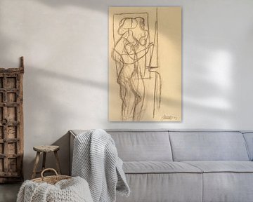 Willi Baumeister - Ohne Titel (Figuren) (1943)