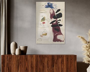 Willi Baumeister - Mit Amöbenform (1938)