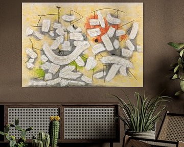 Willi Baumeister - Chumbaba (1949) sur Peter Balan