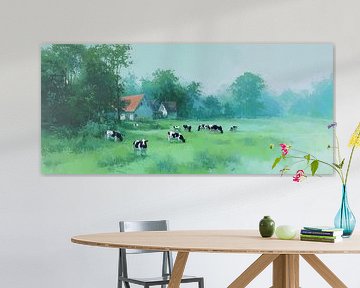 Cows | Meadow by Art Whims