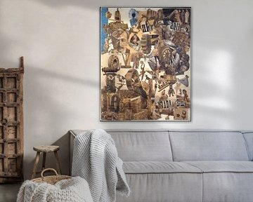 DADA collage by Patricia Hofmeester