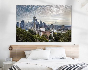 Seattle Skyline with Mount Rainier