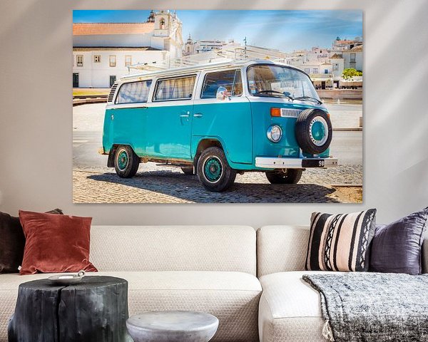 VW bus in the Algarve