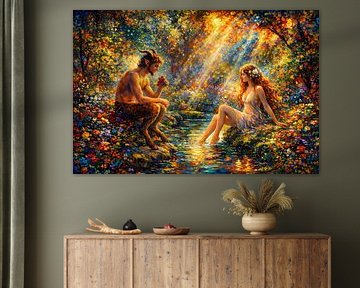 Märchenhafte Begegnung von Linda de Klein