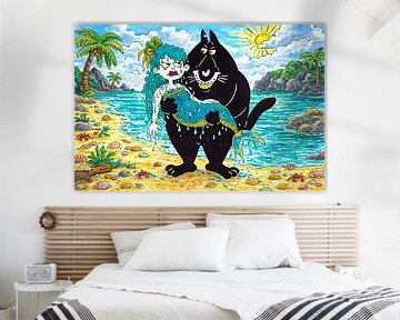 A special catch by Linda de Klein