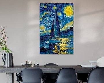 Sailor Moon van Gogh Style