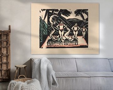 Max Pechstein, Akrobaten III, 1912