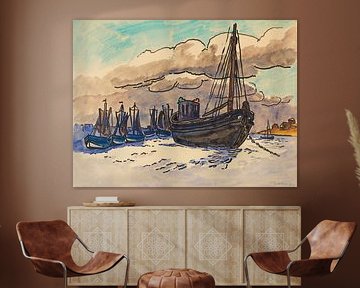 Max Pechstein, Rising tide, 1953