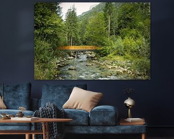 The bridge by the river by Basti´s Pix und Raus