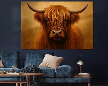 Highlander frontal portrait by Imperial Art House