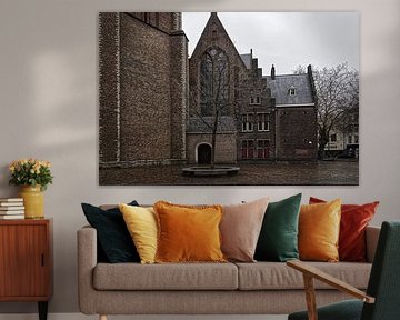 De kosterswoning van de Sint Jacobskerk Den Haag