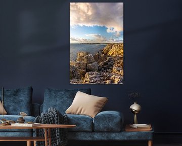 Coast at Pointe du Toulinguet, Camaret-sur-Mer, Brittany