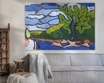 The tree of Walporzheim in the Ahr valley