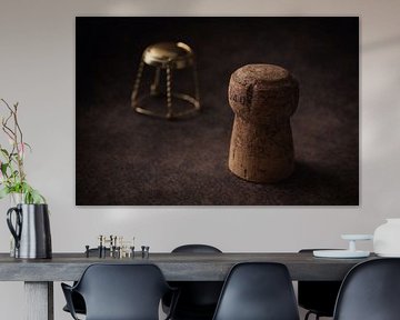 Kurk van champagnefles. van Bert Quaedvlieg