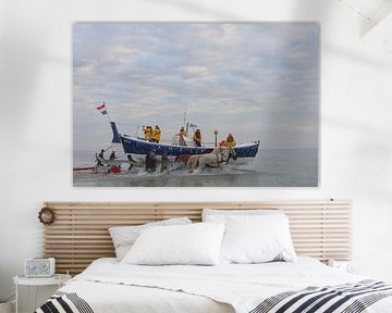 Horse rescue boat Ameland