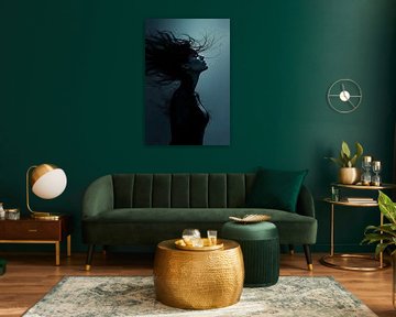 Ruby Tear by Art by Monique Dersjant