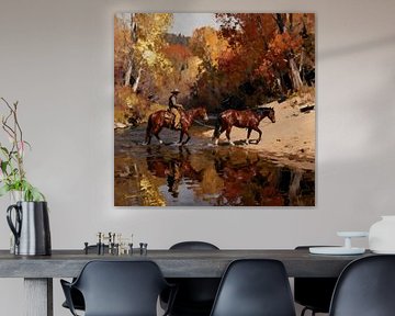 Reflections of the Trail by Johannas Art Creations