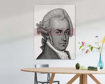 Wolfgang Amadeus in Balance - Rosé von Christiane Schott