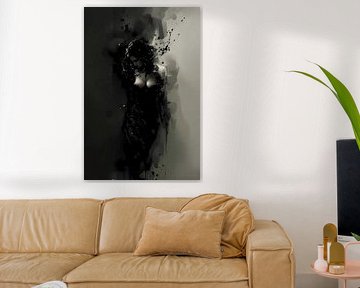 Emerging from Shadows van Art by Monique Dersjant