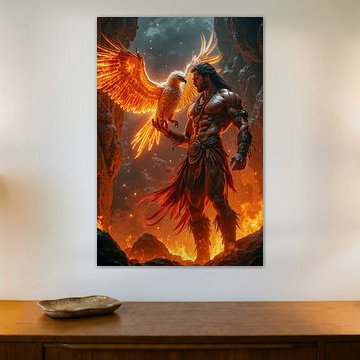 PYRIGNIS – A warrior with a mighty phoenix on his arm