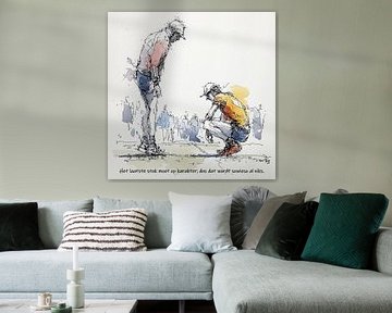 Eindsprint op karakter van Zeger Knops