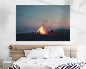 Fire by the Sea by Friso Creates