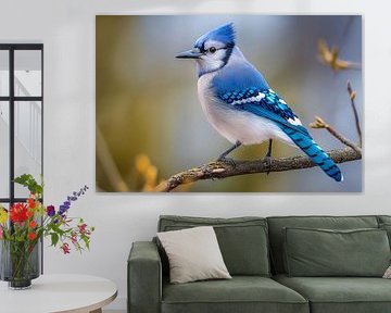 Blauhäher (Cyanocitta cristata)  von Christian Müringer