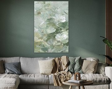 Rippling in shades of green