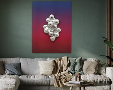 home musea chrome abstract art 4