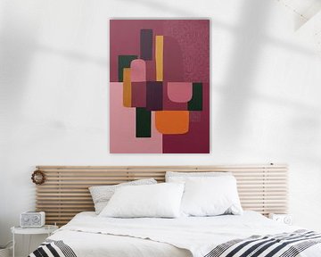 MODERN ABSTRACT - warm bold