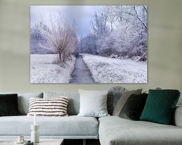 winter in het waerderhout bos 3