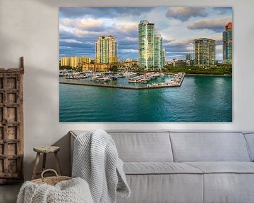 Miami Beach Marina by Nancy Pauwels Photo