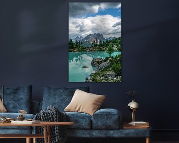 Lago di Sorapiss Dolomites by Achim Thomae Photography