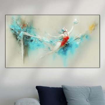 Flying Save | Wasserballtorwart im Sturzflug