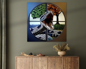 Die Spaltung der Schlange