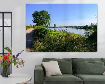 Maasheggen Landscape Wanddekoration - Flusslandschaft NL