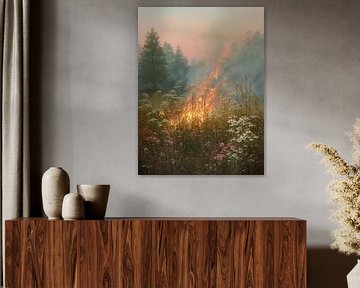 Where flowers carry fire