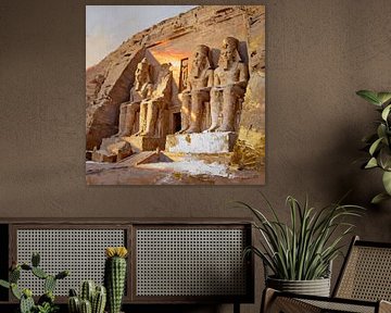 Two Temples of Ramesses II at Abu Simbel, Egypt1 von Johannas Art Creations
