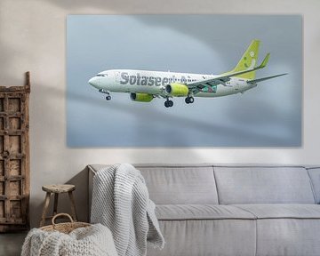 Solaseed Air Boeing 737-800 Passagierflugzeug. von Jaap van den Berg