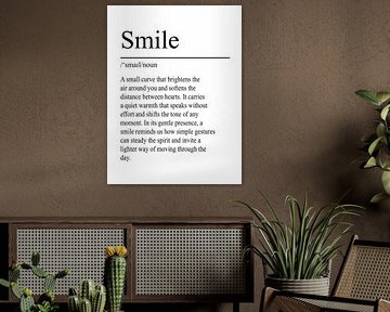 Smile Definition - White by WordsThatInspire