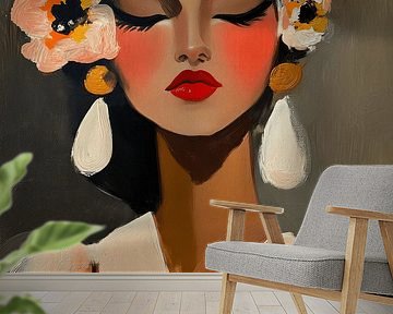 Her Gentle Fire, modern portret