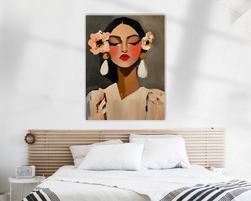 Her Gentle Fire, modern portret